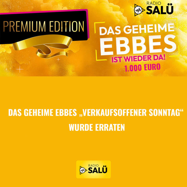 Das geheime Ebbes - Premium Edition am 21.10.